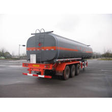 43000L Carbon Steel Q345 Tank Trailer for Chemical Fluid Delivery (HZZ9403GHY)